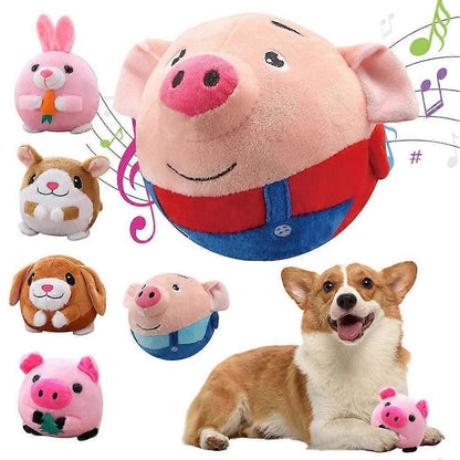 Interactive Bouncy Pet Ball — Self-Moving Electronic Dog Toy