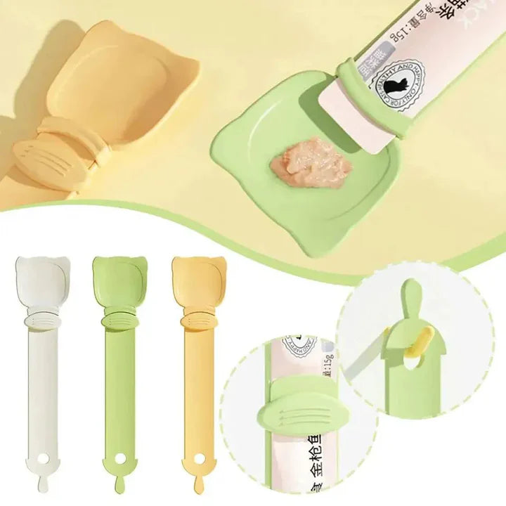 Snack Dispensing Spoon | 5-Pack | Assorted Colors