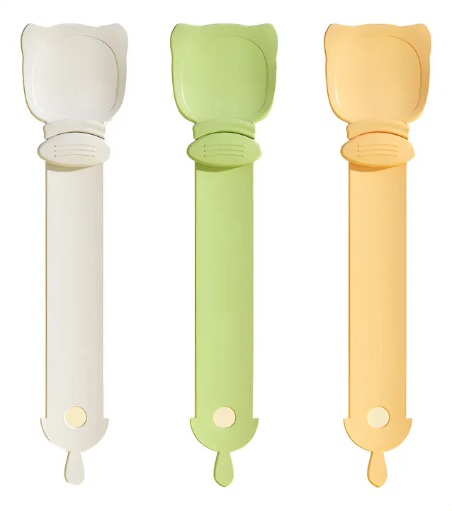 Snack Dispensing Spoon | 5-Pack | Assorted Colors