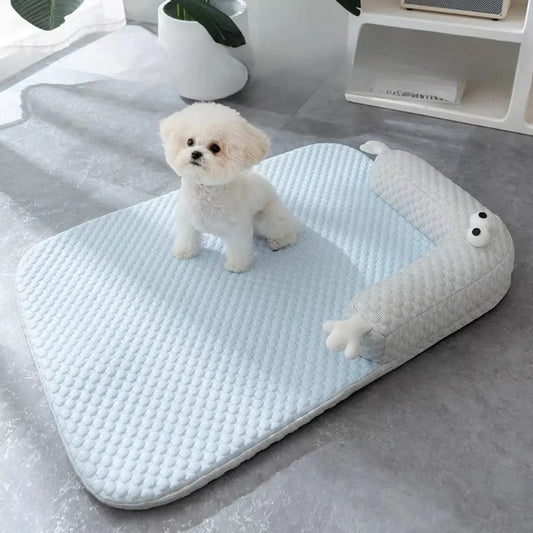 Cooling Mat for Dogs & Cats — Breathable Non-Toxic Summer Pet Pad