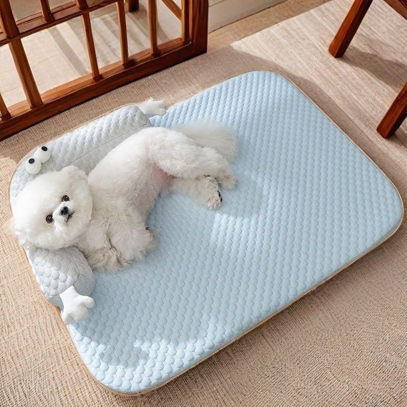 Cooling Mat for Dogs & Cats — Breathable Non-Toxic Summer Pet Pad
