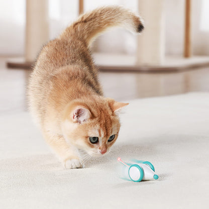 Interactive Electronic Cat Toy — Self-Moving Mouse Chaser
