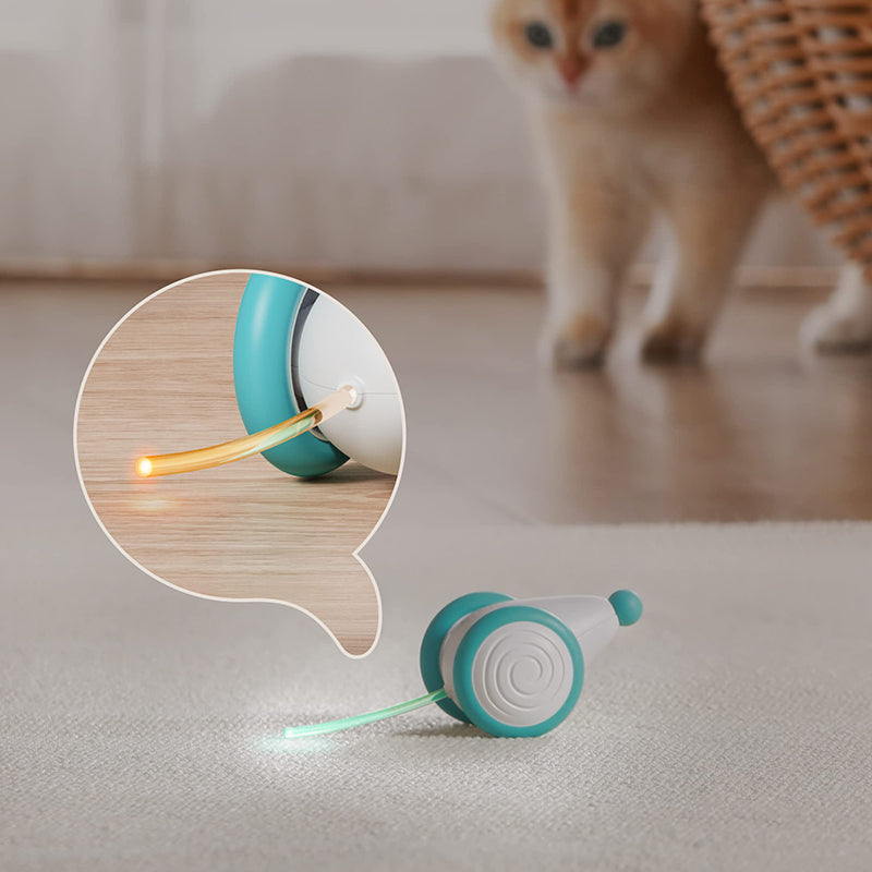 Interactive Electronic Cat Toy — Self-Moving Mouse Chaser