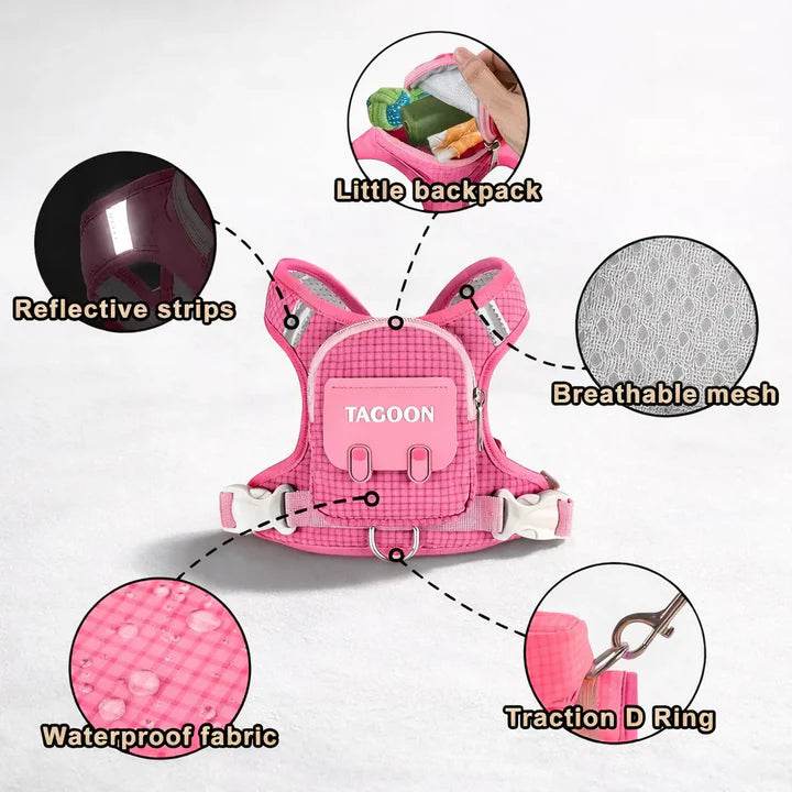 Backpack harness for dogs