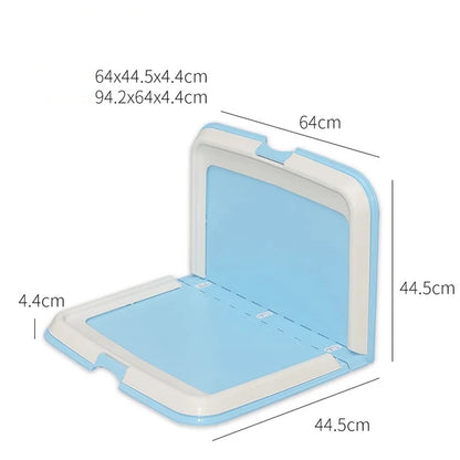 Foldable Dog Toilet — Indoor Pet Potty Training Pad