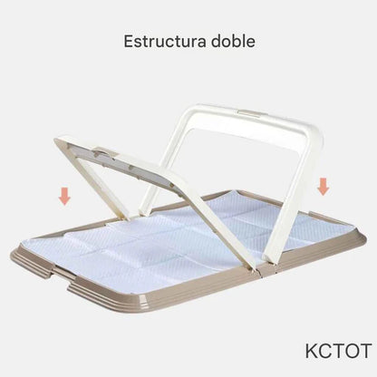 Foldable Dog Toilet — Indoor Pet Potty Training Pad
