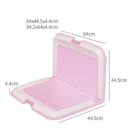 Foldable Dog Toilet — Indoor Pet Potty Training Pad
